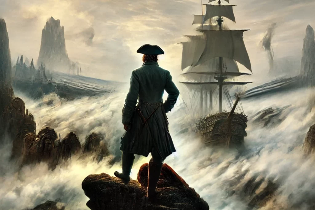 A Pirate with His Back to the Viewer